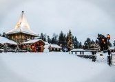 Krótka wizyta w Wiosce Świętego Mikołaja w Rovaniemi, Finlandia