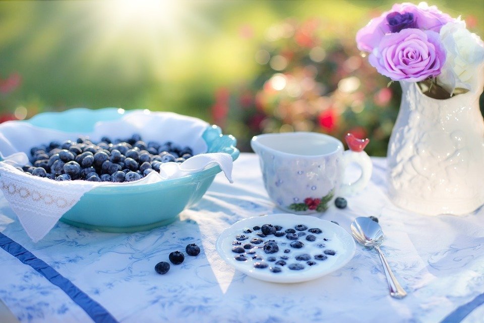 Blueberries on Breakfast