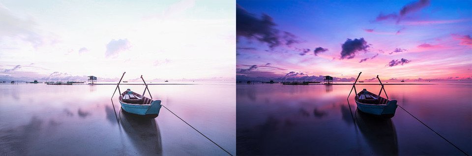 Photo exposure difference