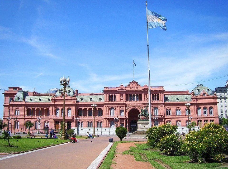 La Casa Rosada (President's House) in Buenos Aires