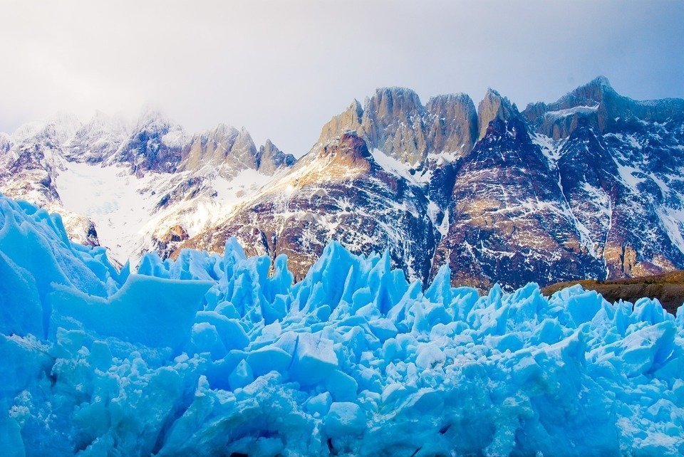 Glaciers in Patagonia, Argentina