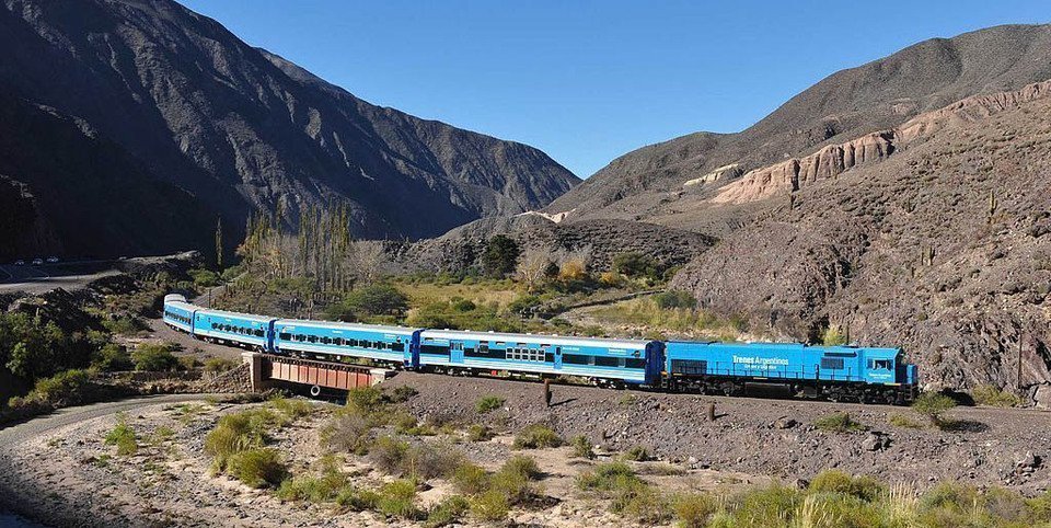 Tren a Las Nubes Railway in northern Argentina