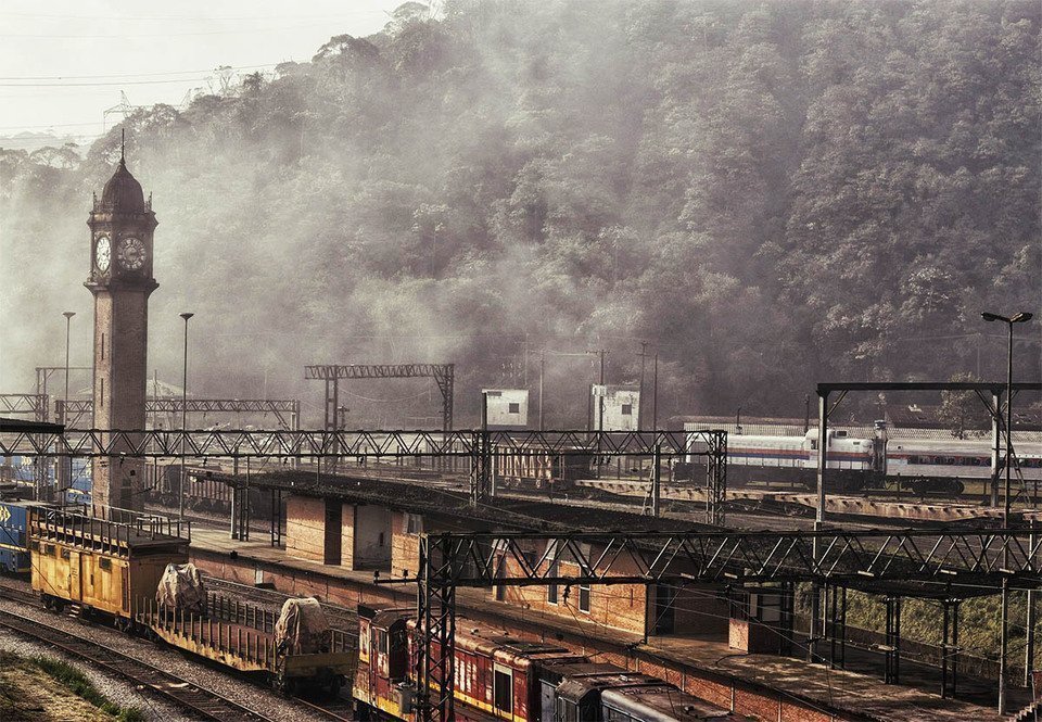 Paranapiacaba Train Station in Brazil (near Sao Paulo)