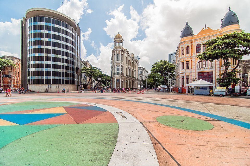 Marco Zero Square in Recife