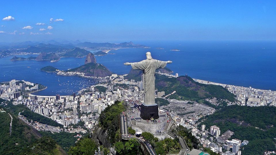 Statue of Christ the Redeemer in Rio de Janeiro, Brazil