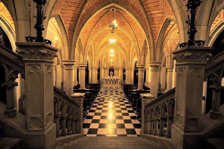 Cathedral Crypt in Sao Paulo