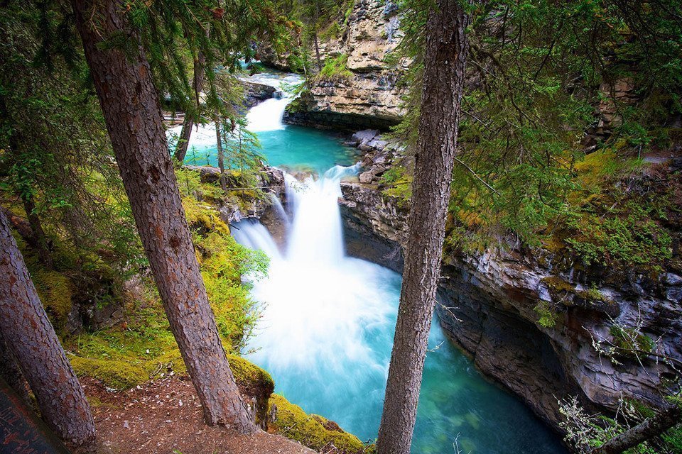 Johnston Canyon in Canada