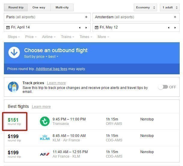 How to find cheaper flight?