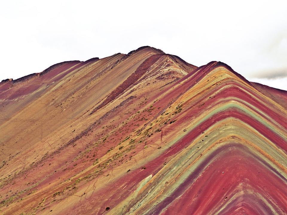 Colorful hills in China