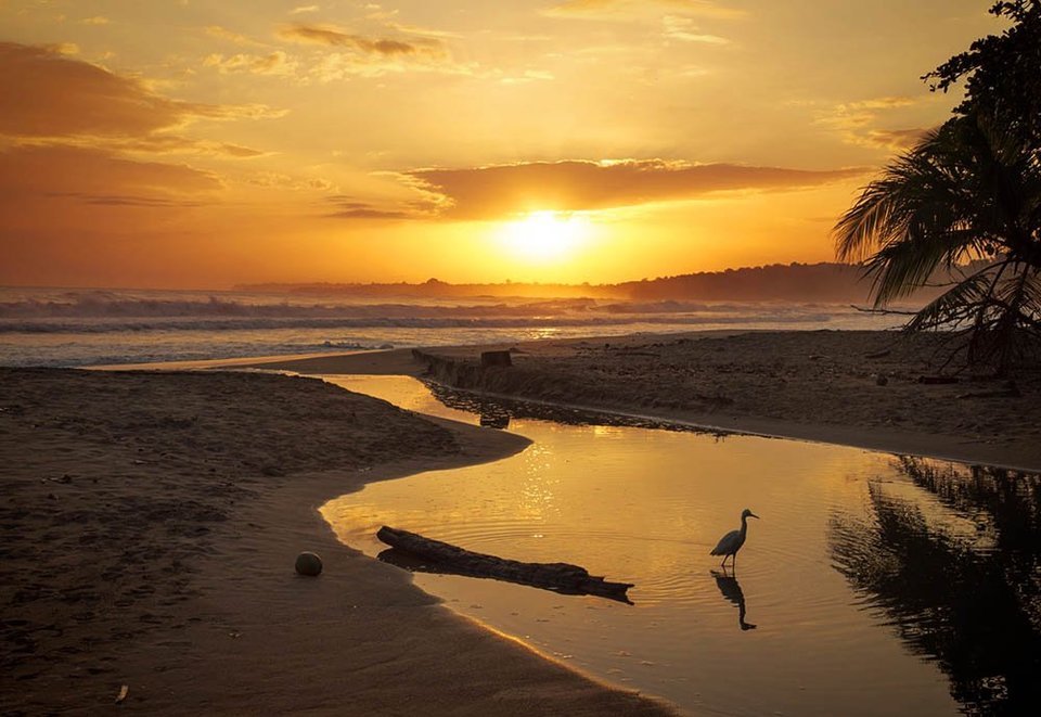 Costa Rica Ocean Sunset