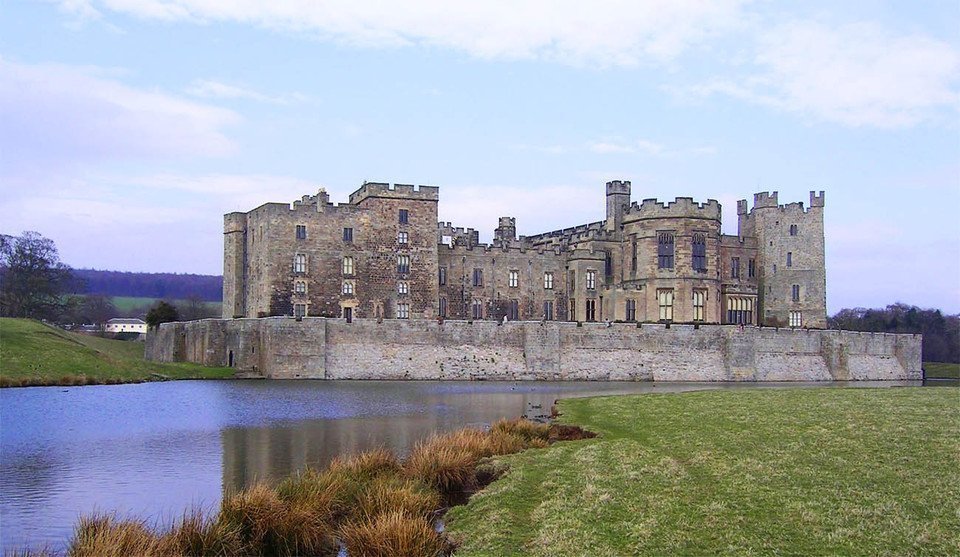 Raby Castle in England