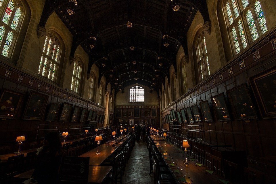 Harry potter dining room, Oxford