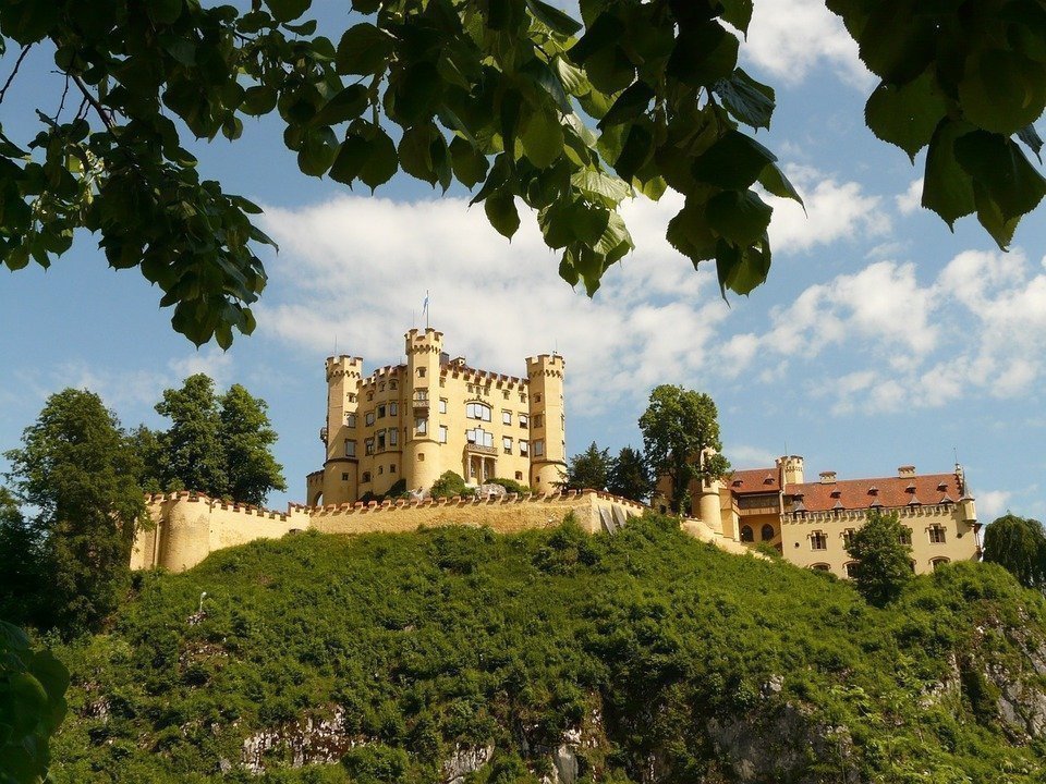 Hohenschwangau Castle in Bavaria