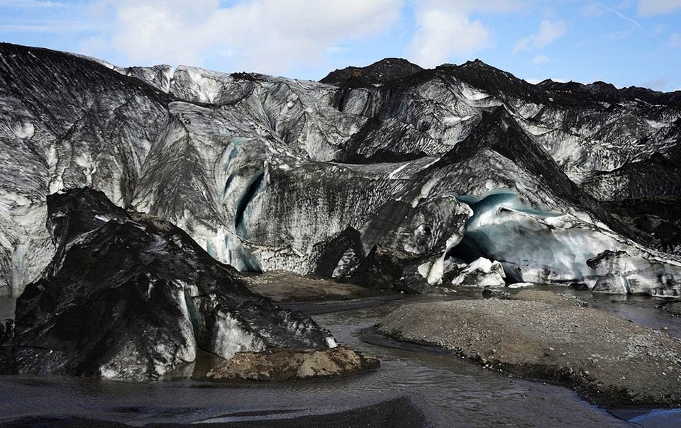 Mýrdalsjökull Glacier in Iceland