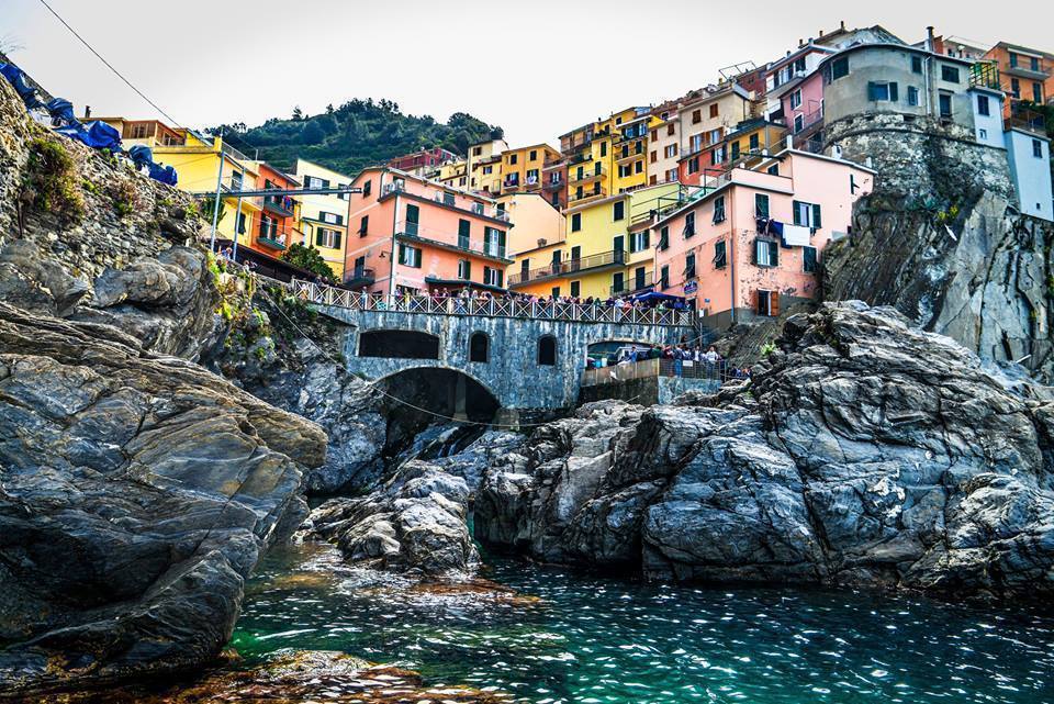 Riomaggiore town in Cinque Terre, Italy
