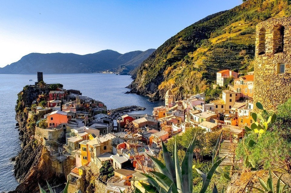 Vernazza town in Cinque Terre, Italy