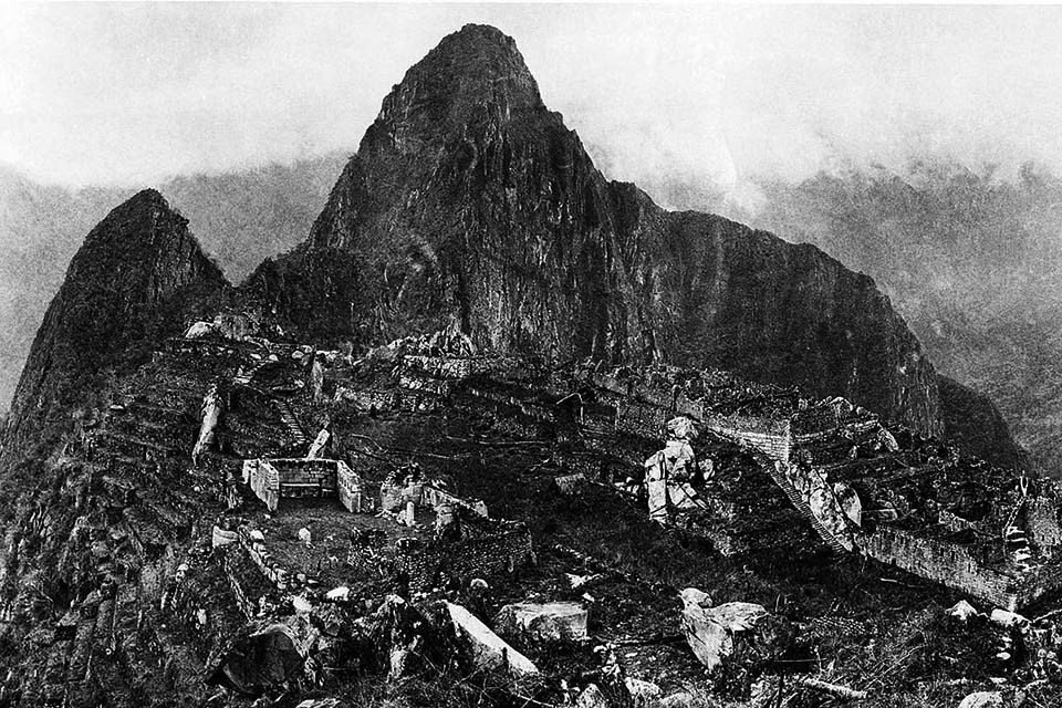 History of Machu Picchu - Old Photo (1912)