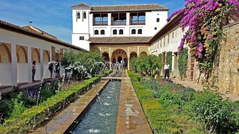 Generalife Palace in Granada