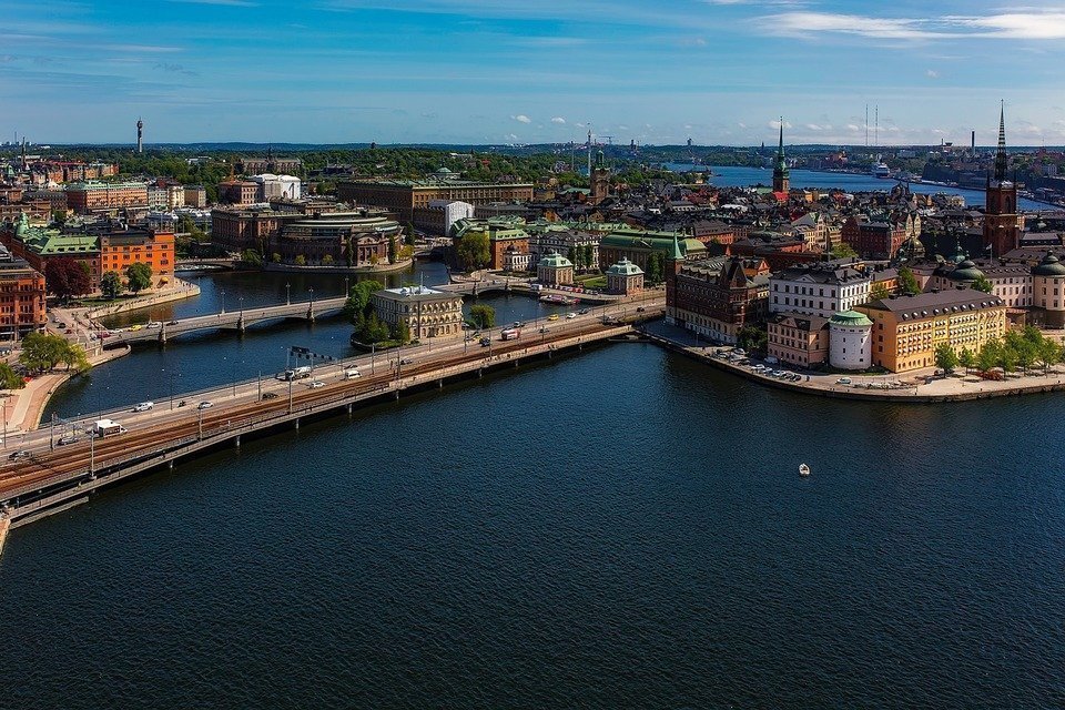 Панорама Стокгольма, Швеция