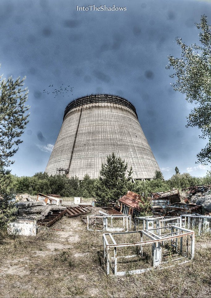 Chernobyl cooling tower