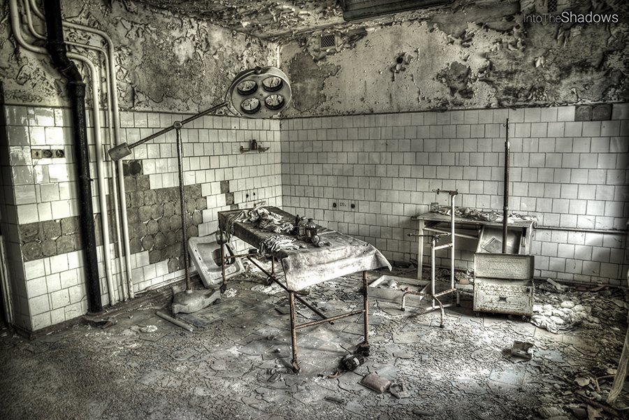 Pripyat hospital room