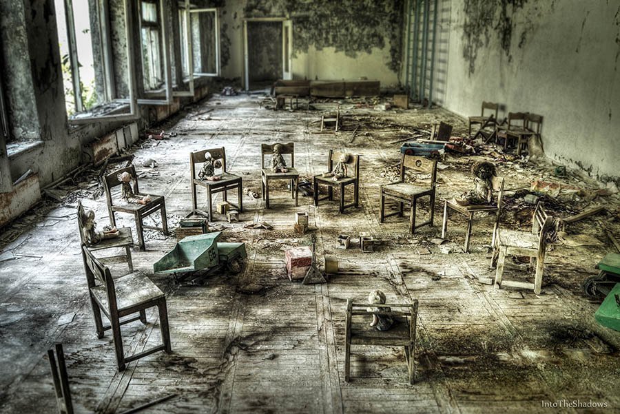 Kindergarten in Pripyat, Chernobyl
